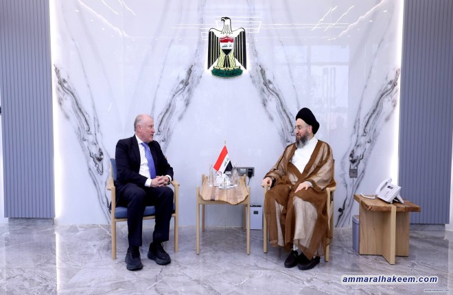 السيد الحكيم يدعو إلى الاستفادة من التجربة الأسترالية في تطوير القطاع الزراعي