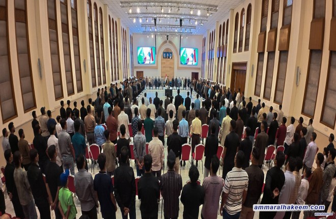 السيد الحكيم يشيد بكفاءات الديوانية ويدعو إلى تمكين الطاقات الوطنية