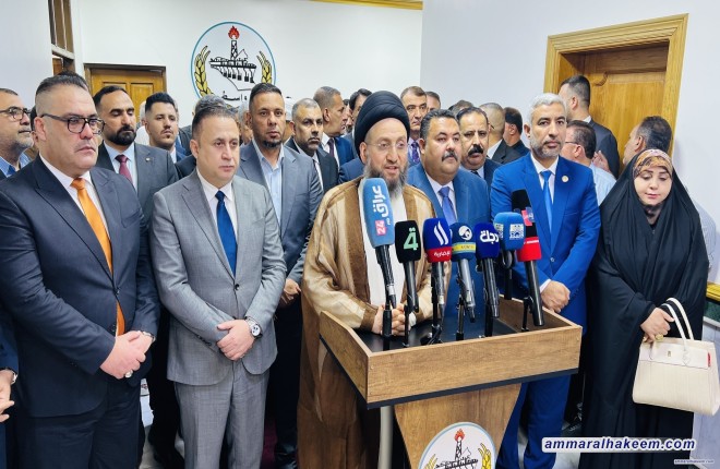 السيد الحكيم من واسط: إقرار قانون المحافظات وتمكينها مالياً وإدارياً مفتاح الإصلاح والتنمية
