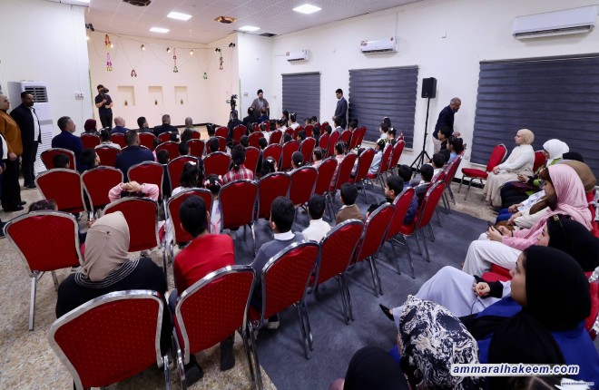 Sayyid Al-Hakeem Shares Iftar with Orphans, Affirms Real Disability Stemms from Ideology and Behaviour