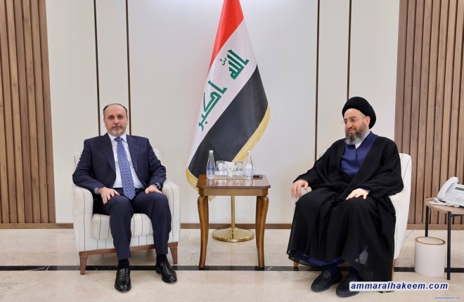 السيد الحكيم يلتقي أمين بغداد ويؤكد على تطوير الخدمات وتنويع الإيرادات ومعالجة الازدحام بالتخطيط والتنسيق المؤسسي