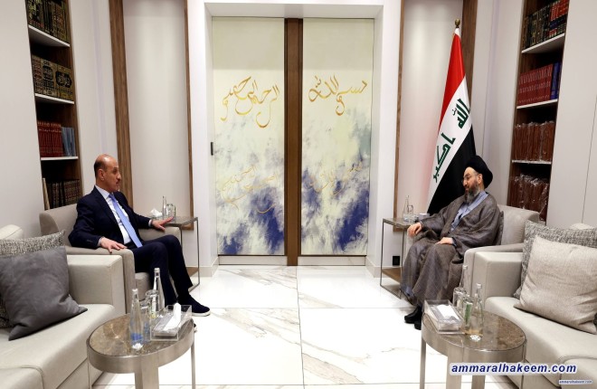 السيد الحكيم يؤكد أهمية الاستعداد لمونديال كأس العالم وتهيئة أجواء إيجابية لانتخابات اتحاد الكرة