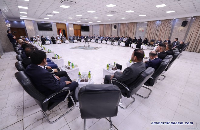 السيد الحكيم يدعو إلى تعزيز التواصل التنظيمي واستقطاب الكفاءات