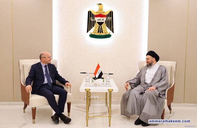 Sayyid Al-Hakeem Urges Expanding Iraqi-Turkish Vital Sectors Cooperation 