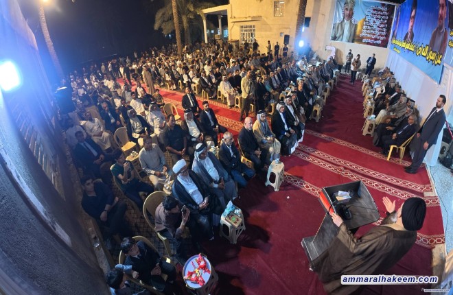 السيد الحكيم يدعو إلى تفعيل دور المساجد والحسينيات في التواصل والتنشئة السليمة