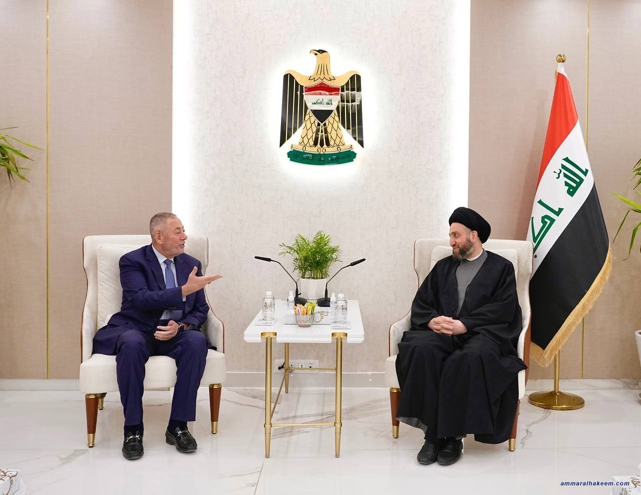 السيد الحكيم.. تنوع الوفود بين العراق والاردن تجسيد لعمق العلاقة بين البلدين