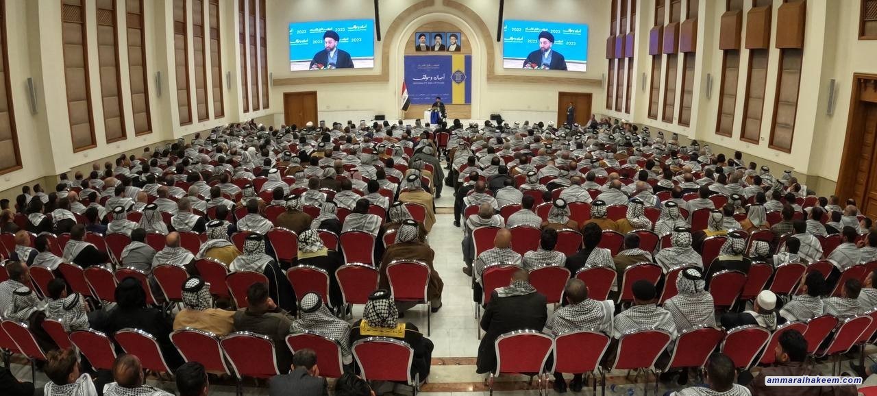 Sayyid Al-Hakeem calls to adhere to Shaheed Al-Mihrab's approach, introduce people to his approach