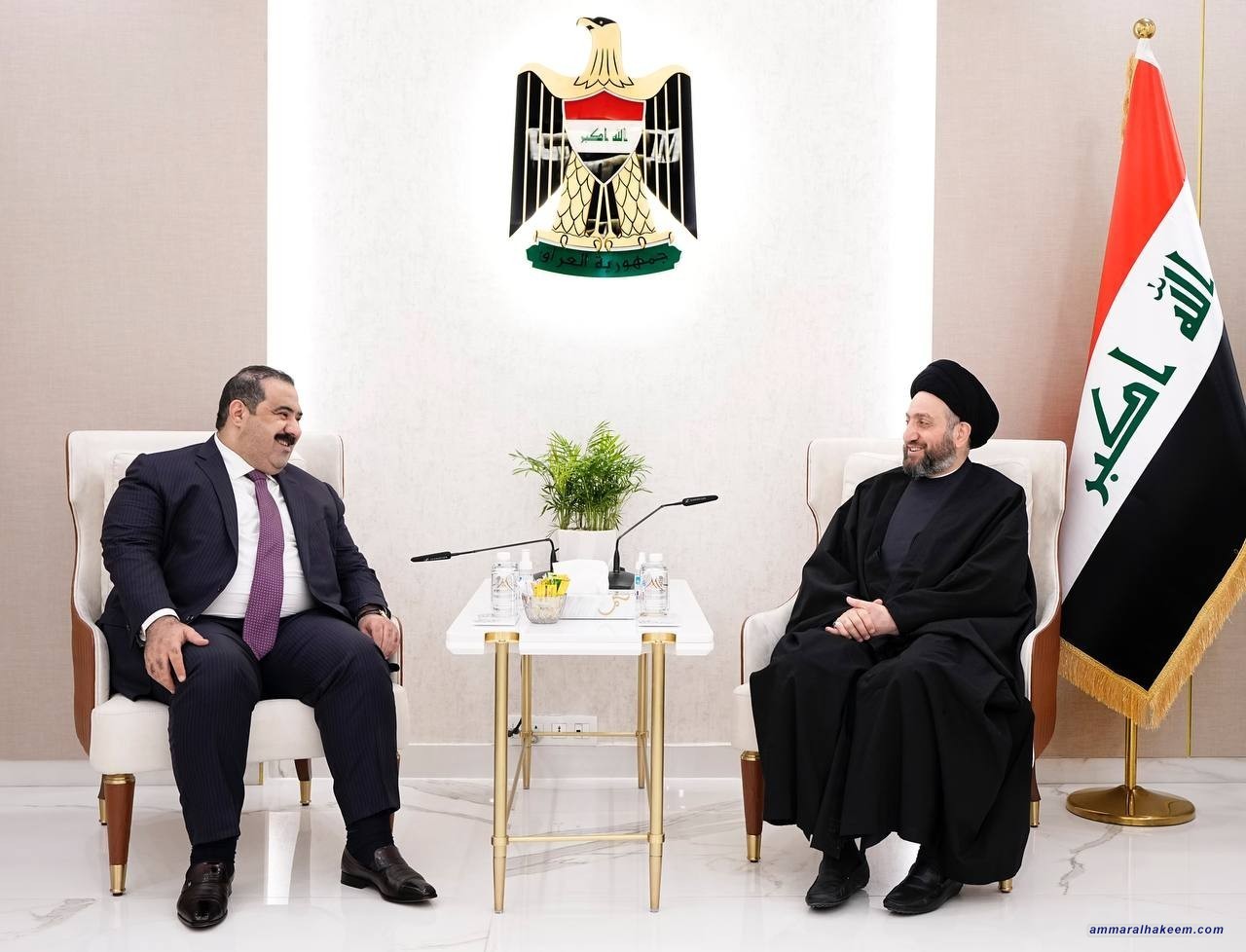 السيد الحكيم : دعم الحكومة ضرورة لتميكنها من النهوض بالواقع الخدمي في البلاد