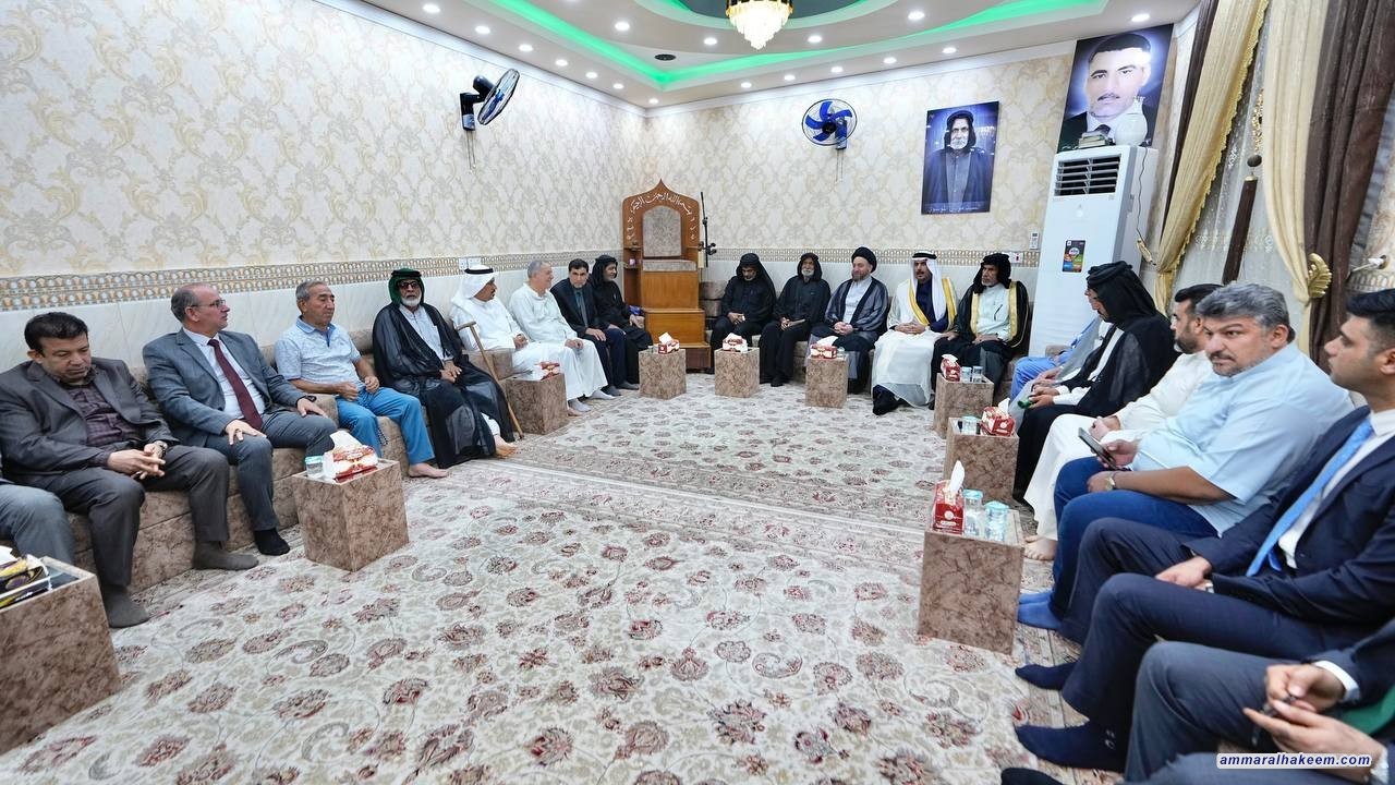 السيد الحكيم يلتقي السيد موسى الموسوي