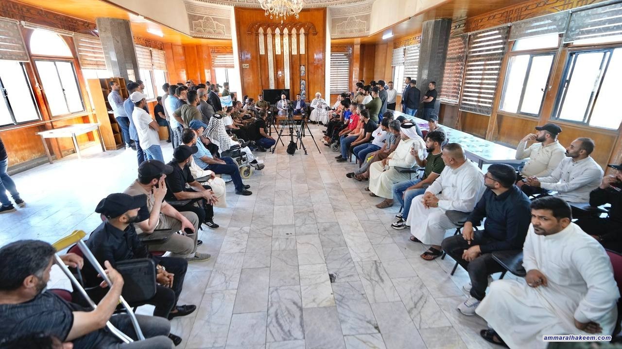 Sayyid Al-Hakeem calls to adhere to Supreme Religious Reference, rites, and clan’s trilogy that saved religion and Iraq