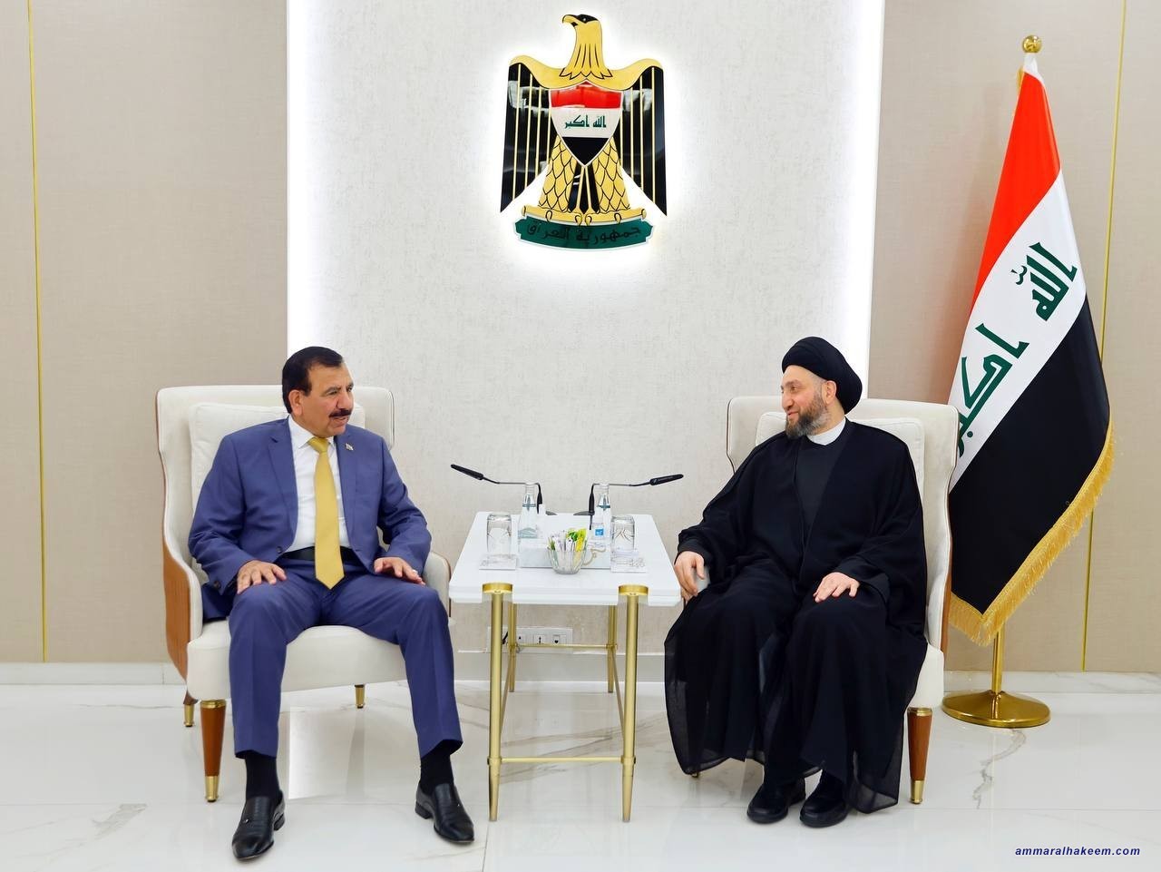 السيد الحكيم يستقبل وفدا نيابيا اردنيا ويدعو الى تكامل اقليمي في المنطقة