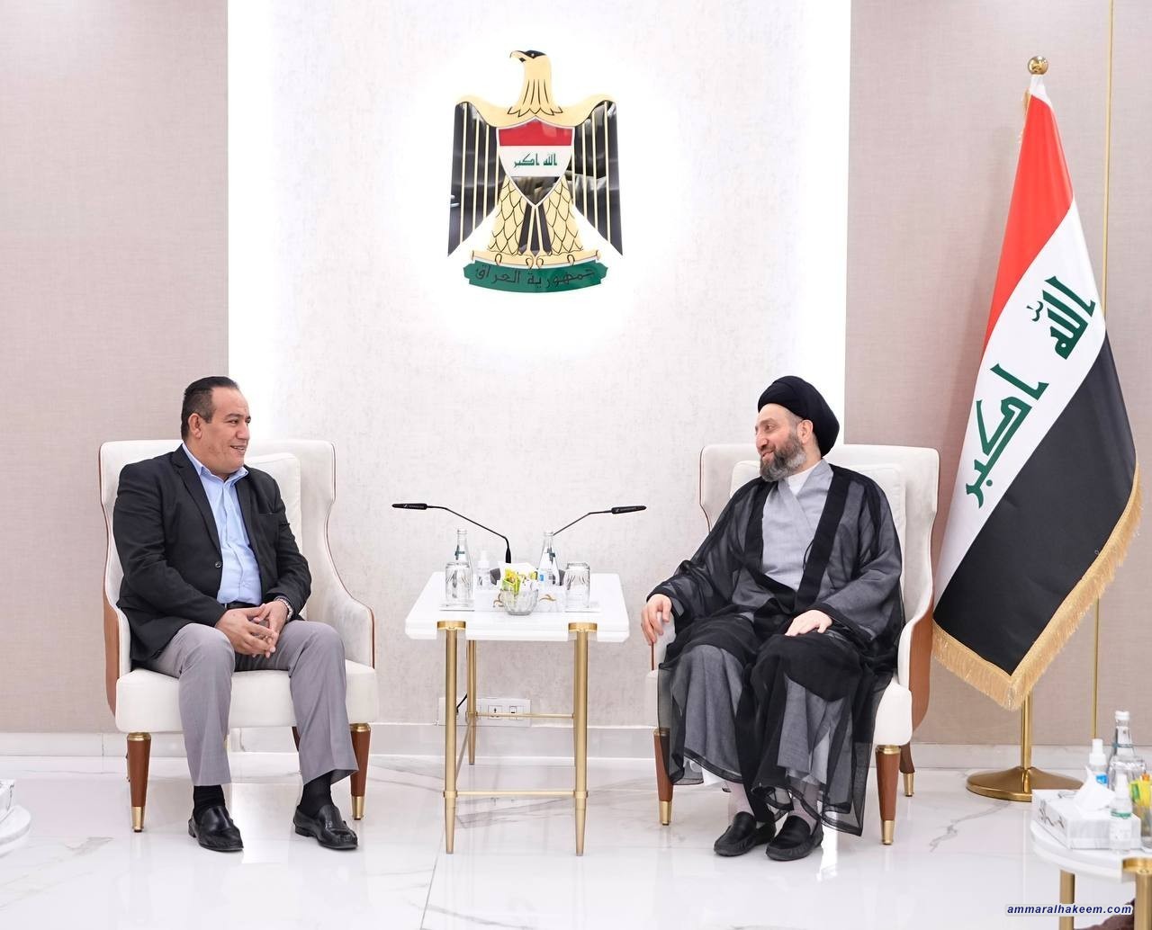 السيد الحكيم يبحث مع التحالف المدني استحقاقات المرحلة القادمة