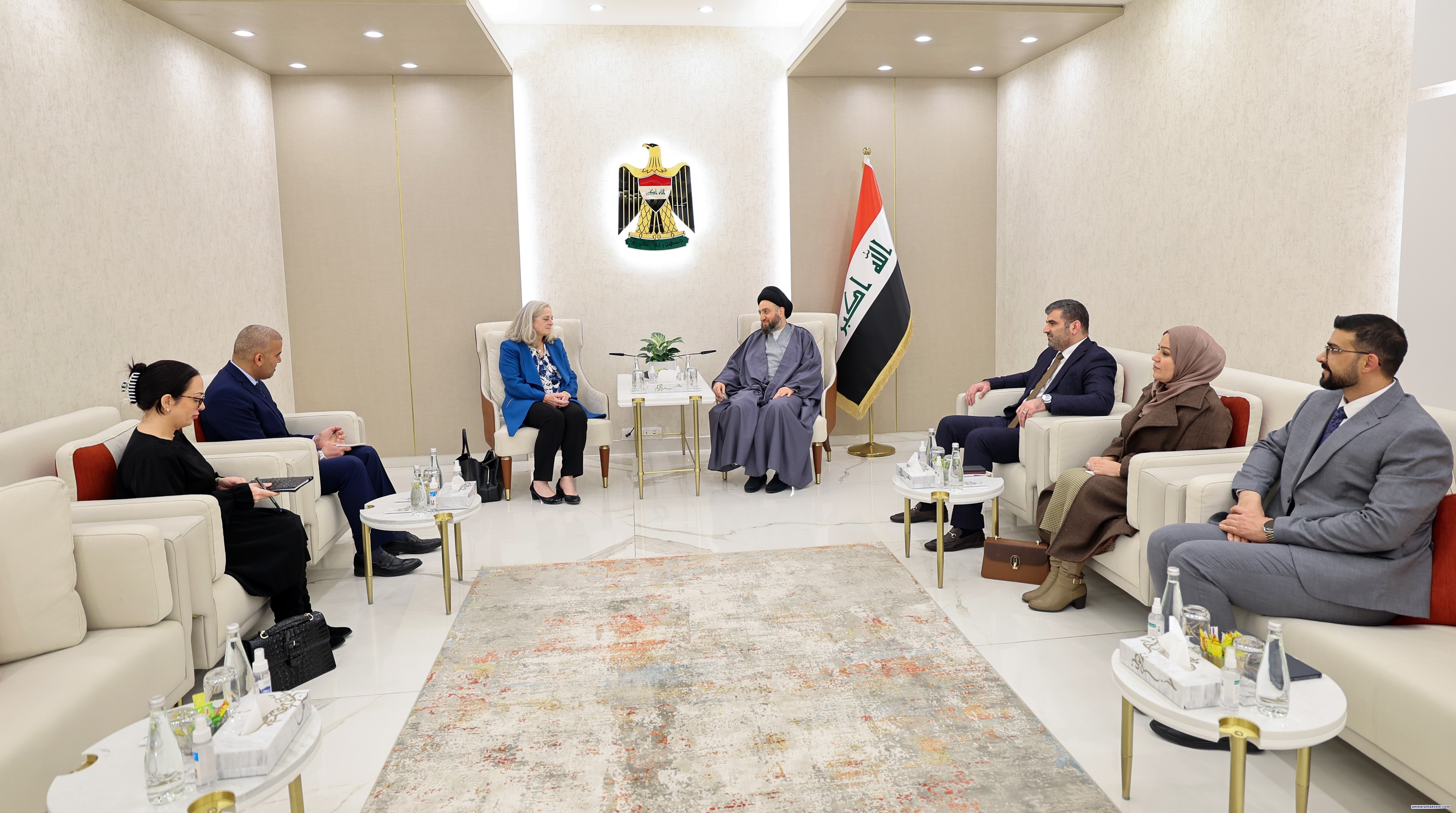 لەدیداری باڵوێزی ئەمەریكی : سەماحەتی حەكیم دووپاتی كردەوە كە گرنگە ئەركی هاوپەیمانێتی نێودەوڵەتی بەكۆتا بهێنرێت