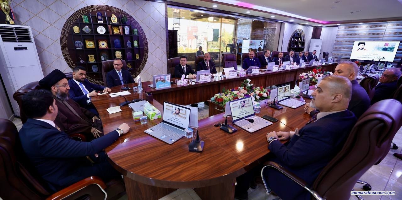 السيد الحكيم .. العراق يعيش حالة هدوء ووئام سياسي، وأن ائتلاف إدارة الدولة مصداق لهذا الهدوء