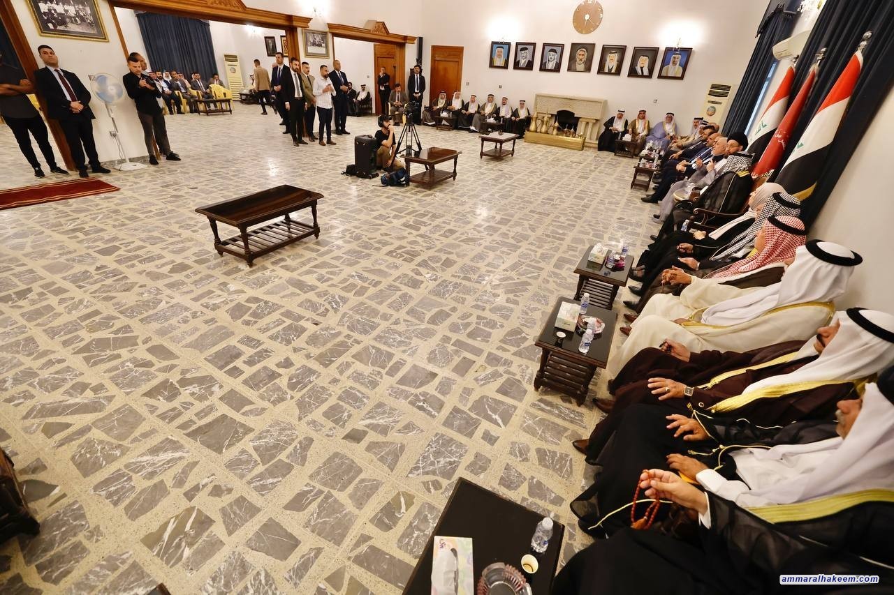 السيد الحكيم .. العراق تجاوز تحديات صعبة اجتماعيا وسياسيا وامنيا