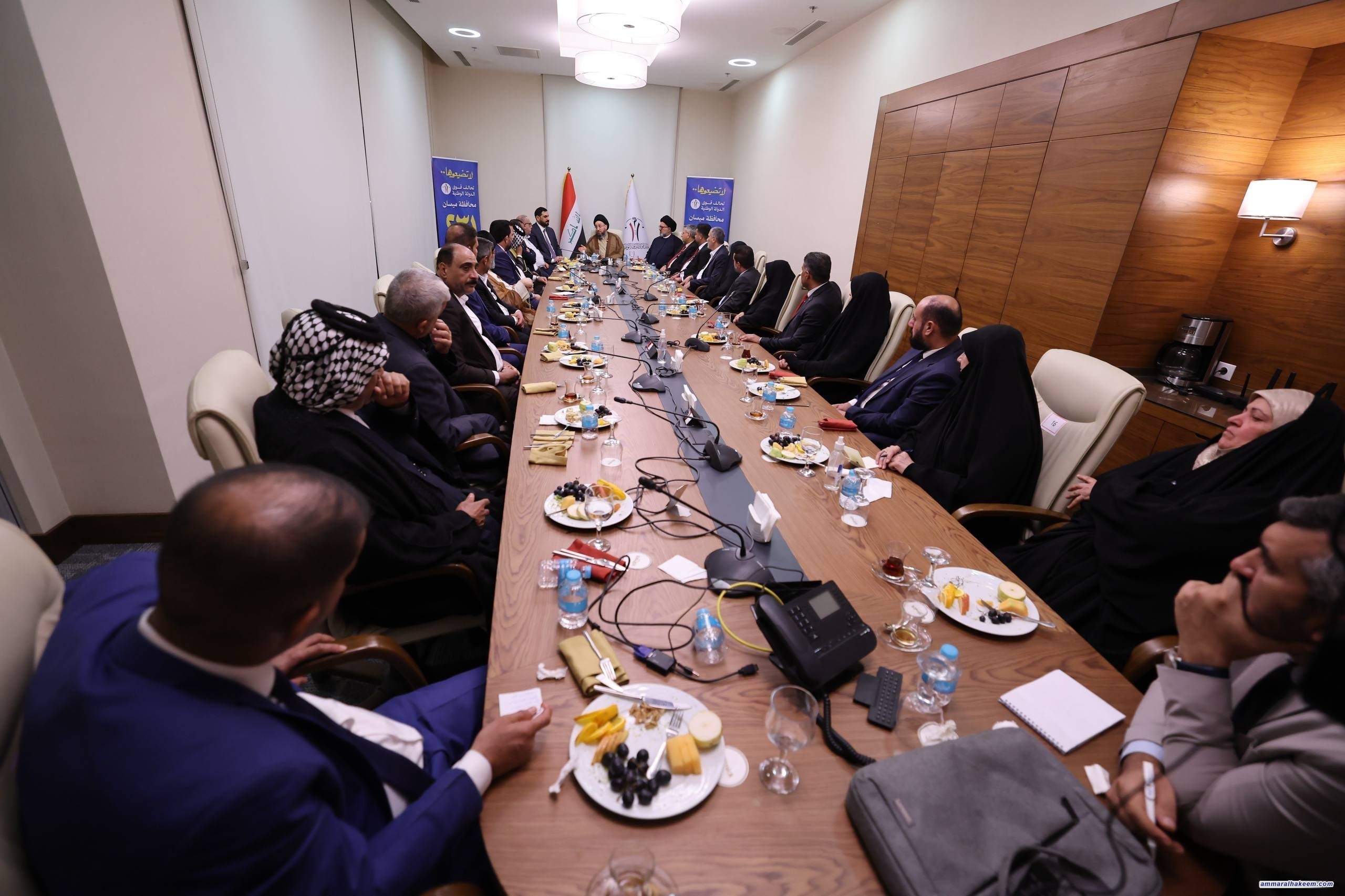 سەید حەكیم لە میسان : هاوپەیمانێتی دیدێكی ڕوونی هەیە بۆ پێشكەوتنی عیراق وبەدیهێنانی سەقامگیری