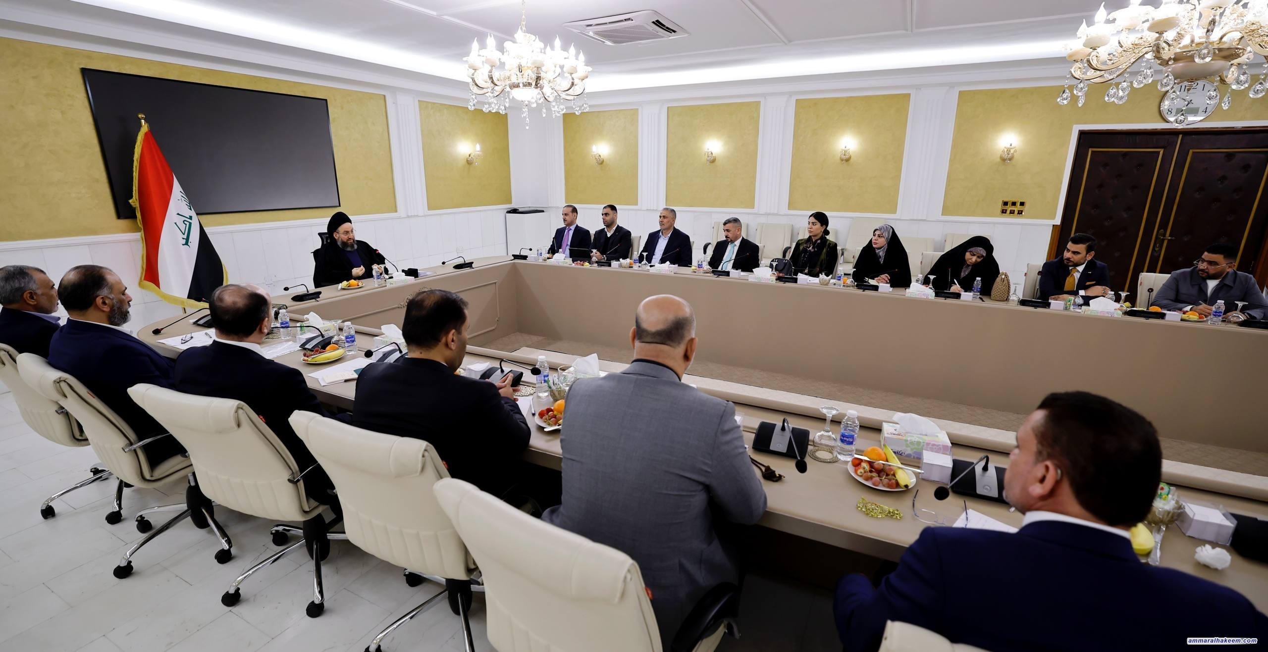 Sayyid Al-Hakeem Meets NSPA's Winning Candidates, Affirms Comitment to Constitutional Entitlements, Joint Work