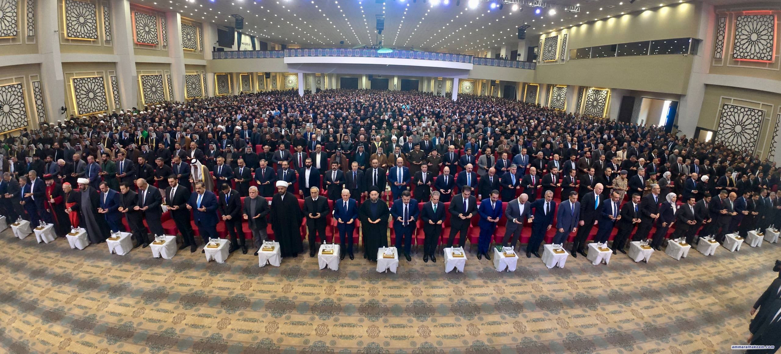 كلمة السيد الحكيم في الحفل التأبيني الرسمي ليوم الشهيد العراقي 1447 هـ - 2025م .