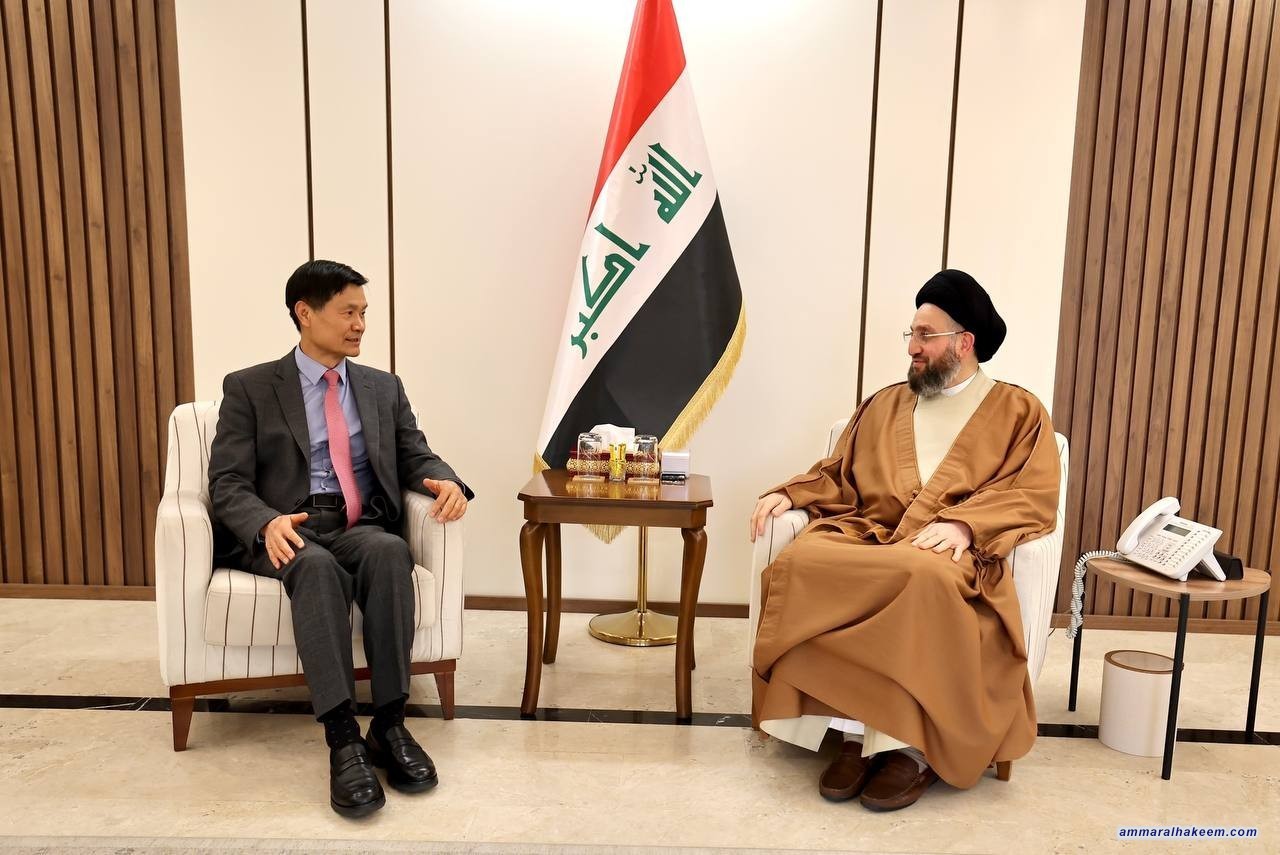 سەماحەتی حەكیم بەبۆنەی نزیكی تەواو بونی ئەركەكەی چاوی بە باڵیۆزی كۆریای باشوور دەكەوێت