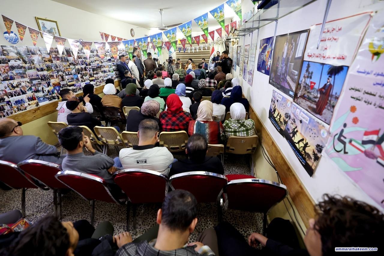 السيد الحكيم يلتقي بممثلين عن الأشخاص ذوي الإعاقة في أمسية رمضانية ويؤكد دعم تيار الحكمة الوطني لقضاياهم