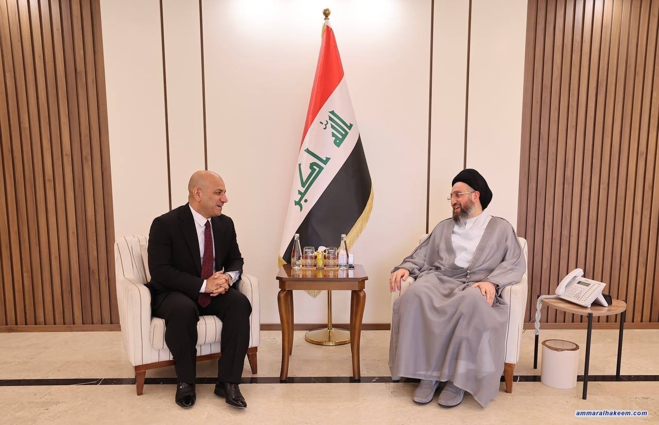 السيد الحكيم يبحث مع محافظ ديالى الواقع الخدمي وسبل تطوير القطاعات الاقتصادية في المحافظة