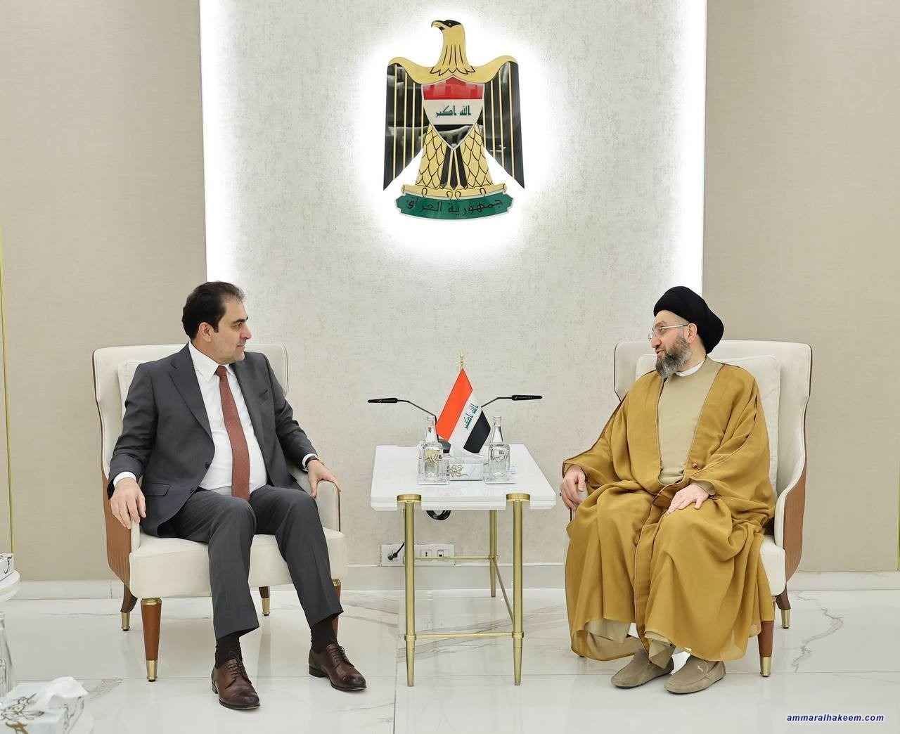 Sayyid Al-Hakeem Meets First Deputy Speaker