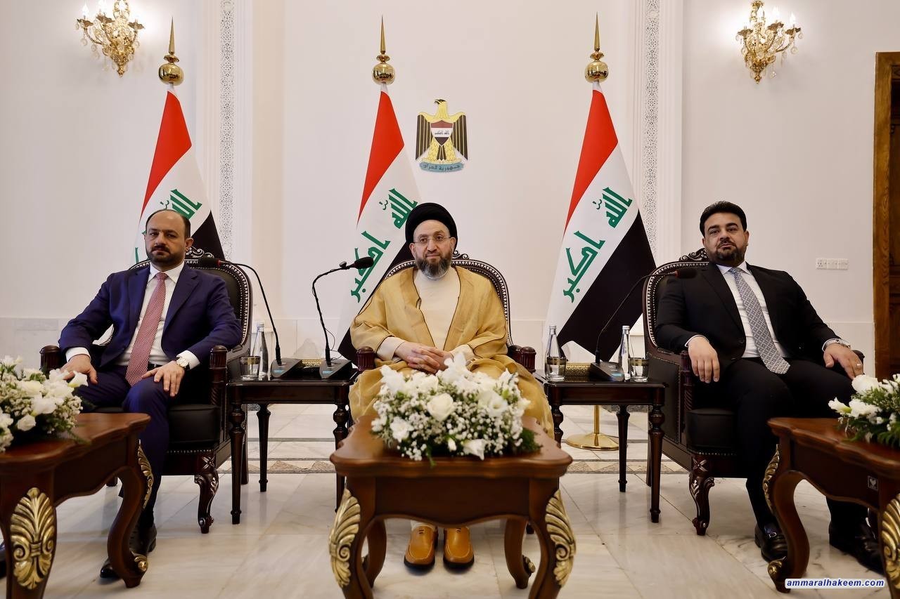 السيد الحكيم من الأنبار: المحافظة قصة نجاح، وندعو لحفظ الاستقرار وتفعيل اللامركزية وتشريع قانون المحافظات