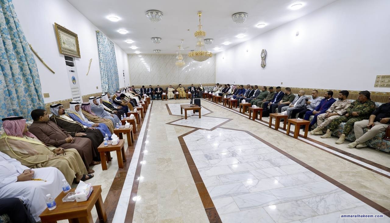 Sayyid Al-Hakeem from Anbar: We Honor Its People’s Sacrifices and Call for National Unity and Rejection of Sectarianism