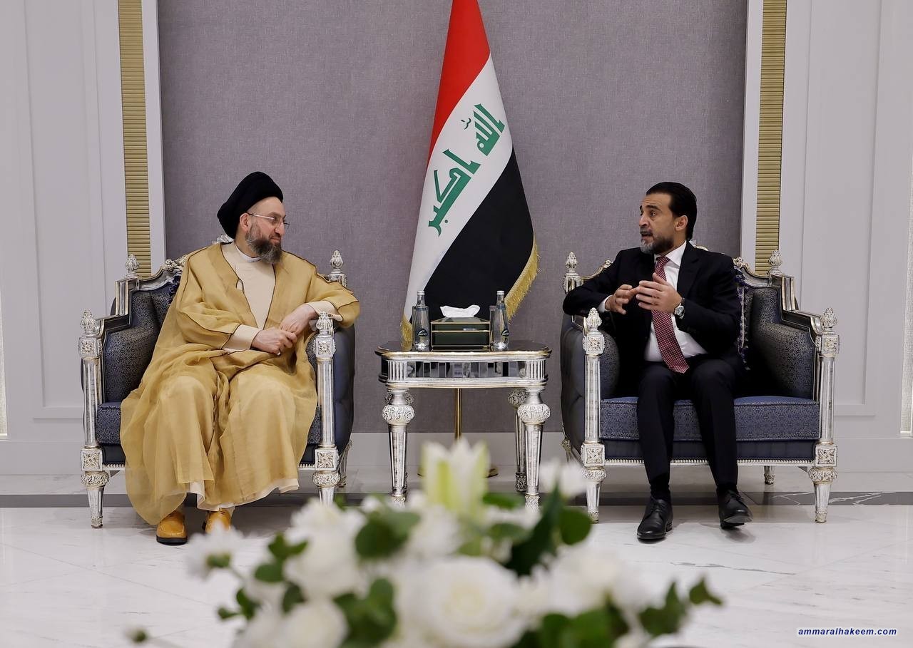 Sayyid Al-Hakeem Meets Mohammed Al-Halbousi: Fallujah, Commends Anbar’s Ongoing Recovery