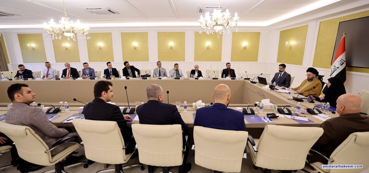 سەماحەتی حەكیم لە دیداری توێژەرەوەكانی دەزگای ئینكی بۆ توێژینەوەكان: داوا دەكەین توێژینەوەكان لەگەڵ پێشینە نیشتمانییەكان بگونجێن و بەشداریكردنێكی ژیرانە لە هەڵبژاردنەكان بكرێت