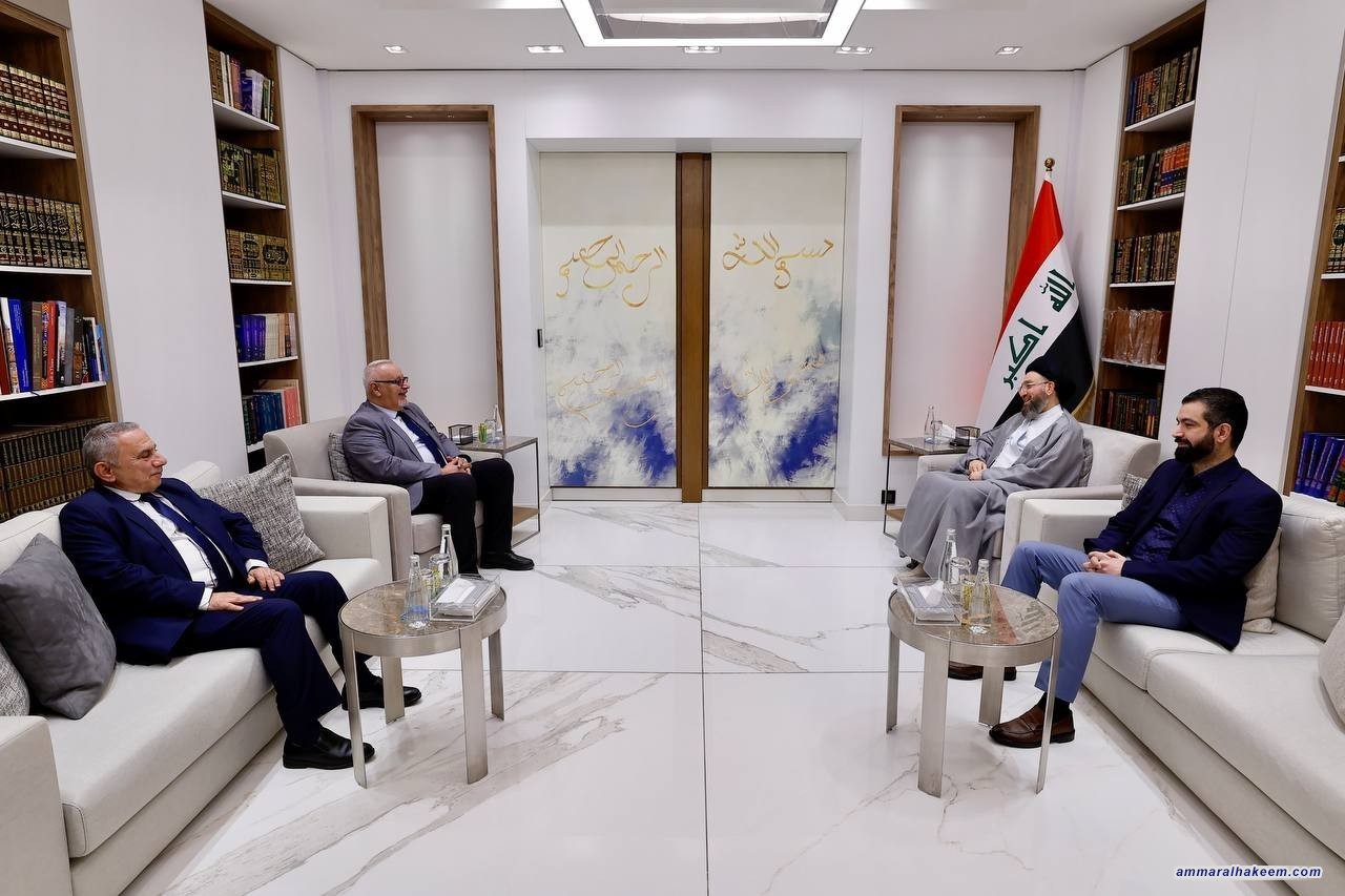 Sayyid Al-Hakeem Meets Emmanuel Khoshaba, Affirms Christian Community’s Role, Urges Active Electoral Participation