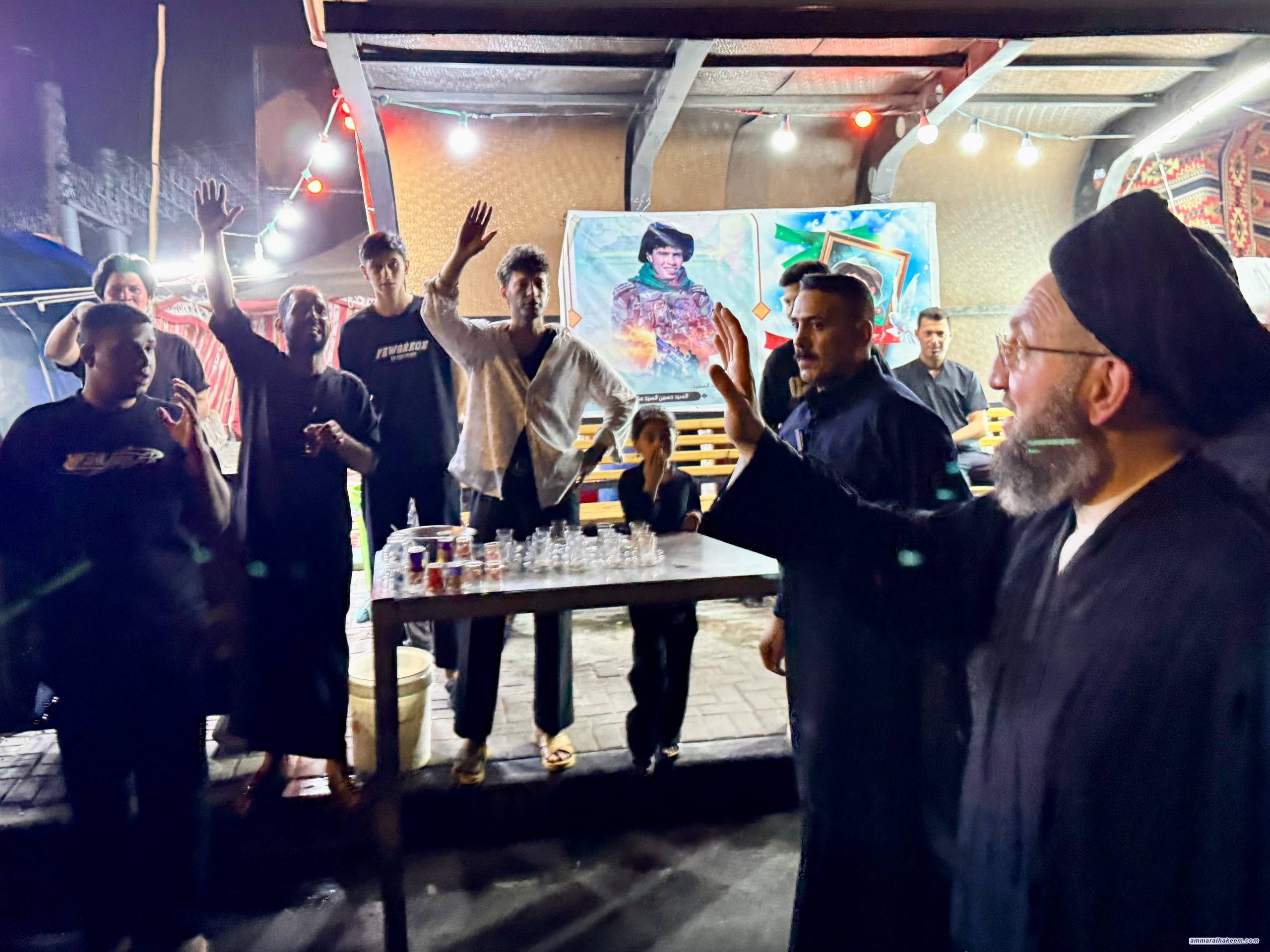 تقرير مصور .. السيد الحكيم يشارك زوار الأربعين سيرهم نحو كعبة الأحرار الحسين بن علي ع - 1447هـ