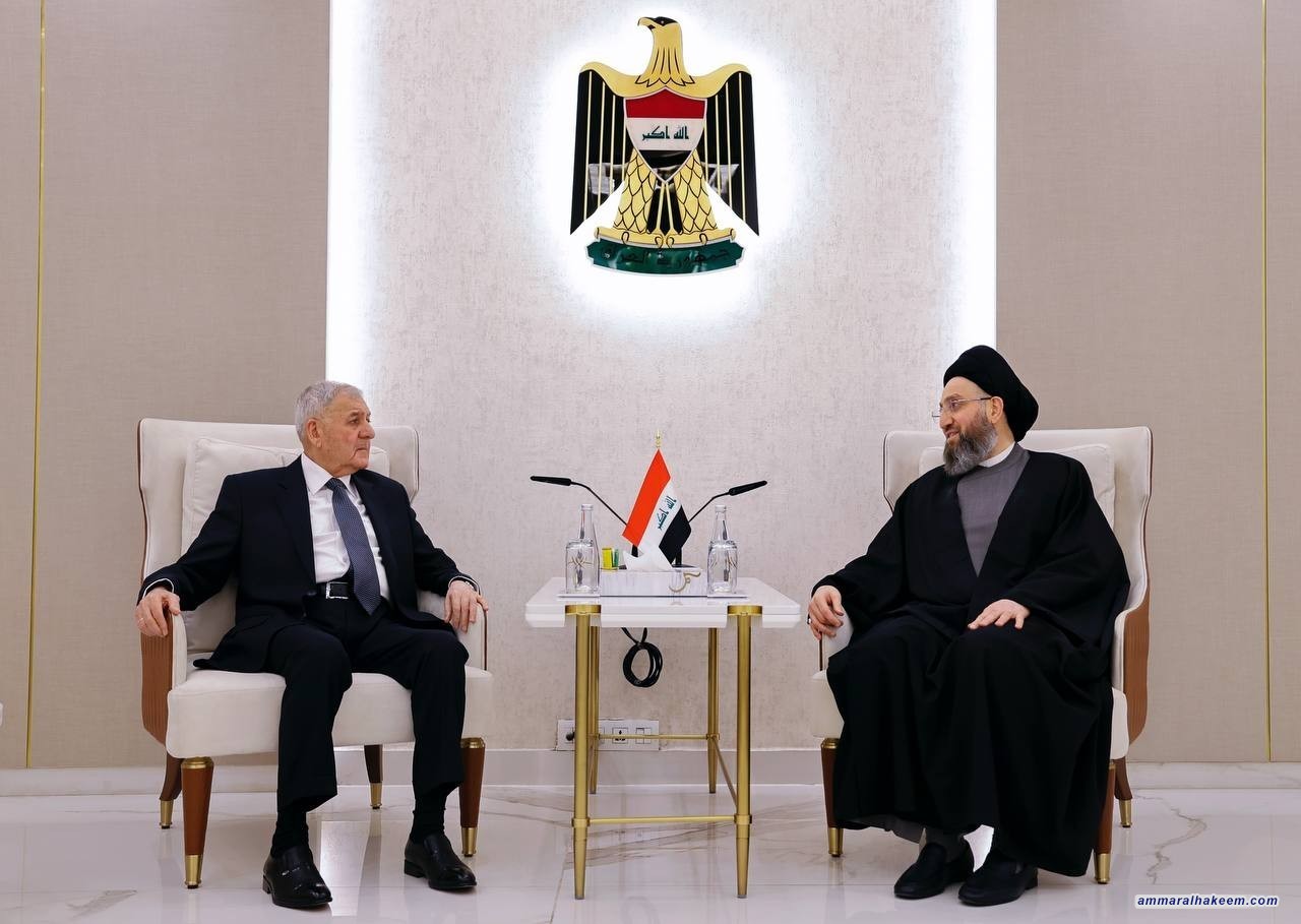 Sayyid Al-Hakeem, Republic President Affirm to Constitutional Entitlements, to Consolidate Political Stability