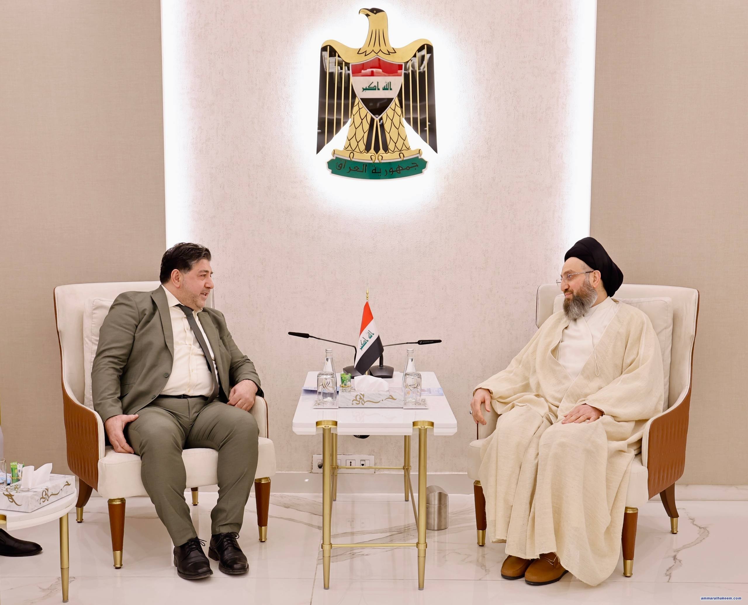 Sayyid Al-Hakeem Receives German, Austrian Academic Delegation, Reviews Iraq Reality, Phase Challenges
