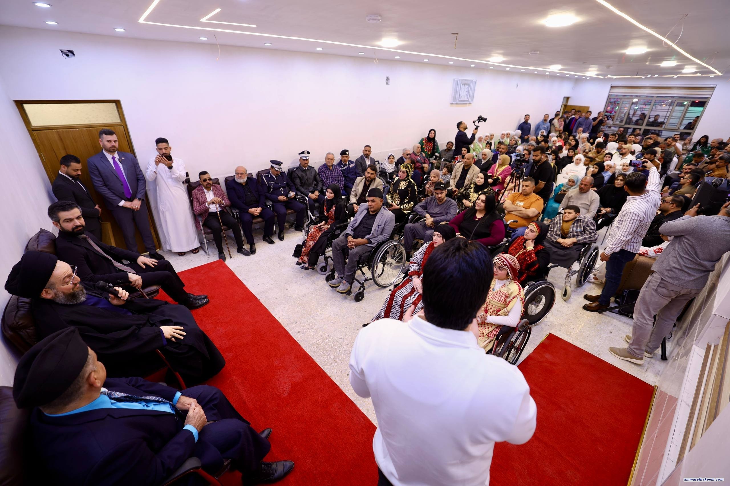 السيد الحكيم من إفطار تجمع ذوي الإعاقة في بغداد: الإرادة مفتاح التحدي ونمضي لتعديل قانون ذوي الإعاقة دعماً لحقوقهم
