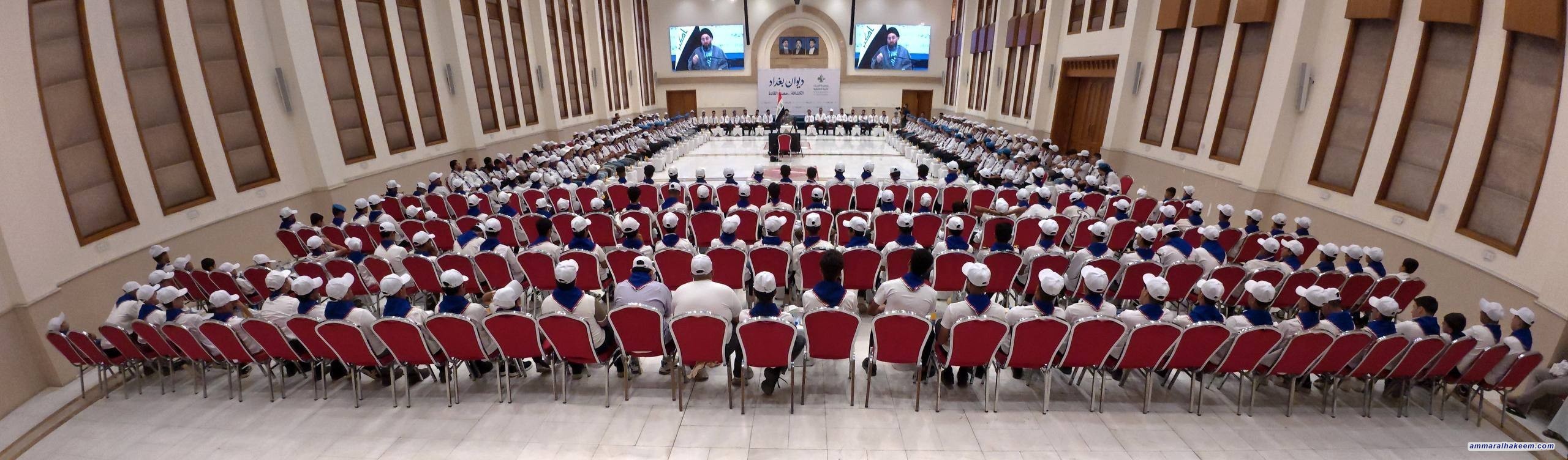 السيد الحكيم يؤكد أهمية العمل القيمي والتربوي في إعداد جيلٍ واعٍ ومؤثر