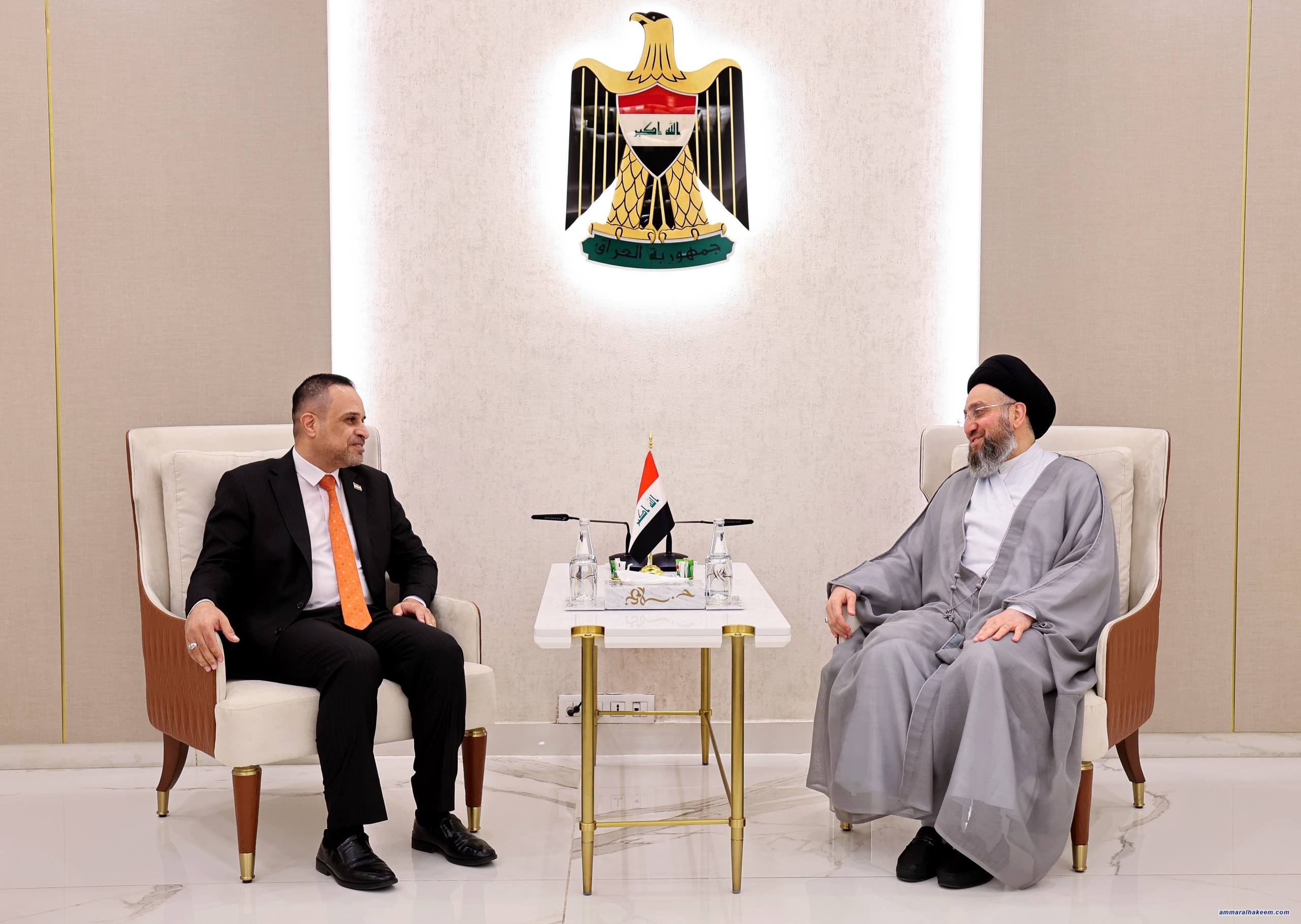 السيد الحكيم يشدد على وحدة الإطار التنسيقي ورفض الخطاب الطائفي