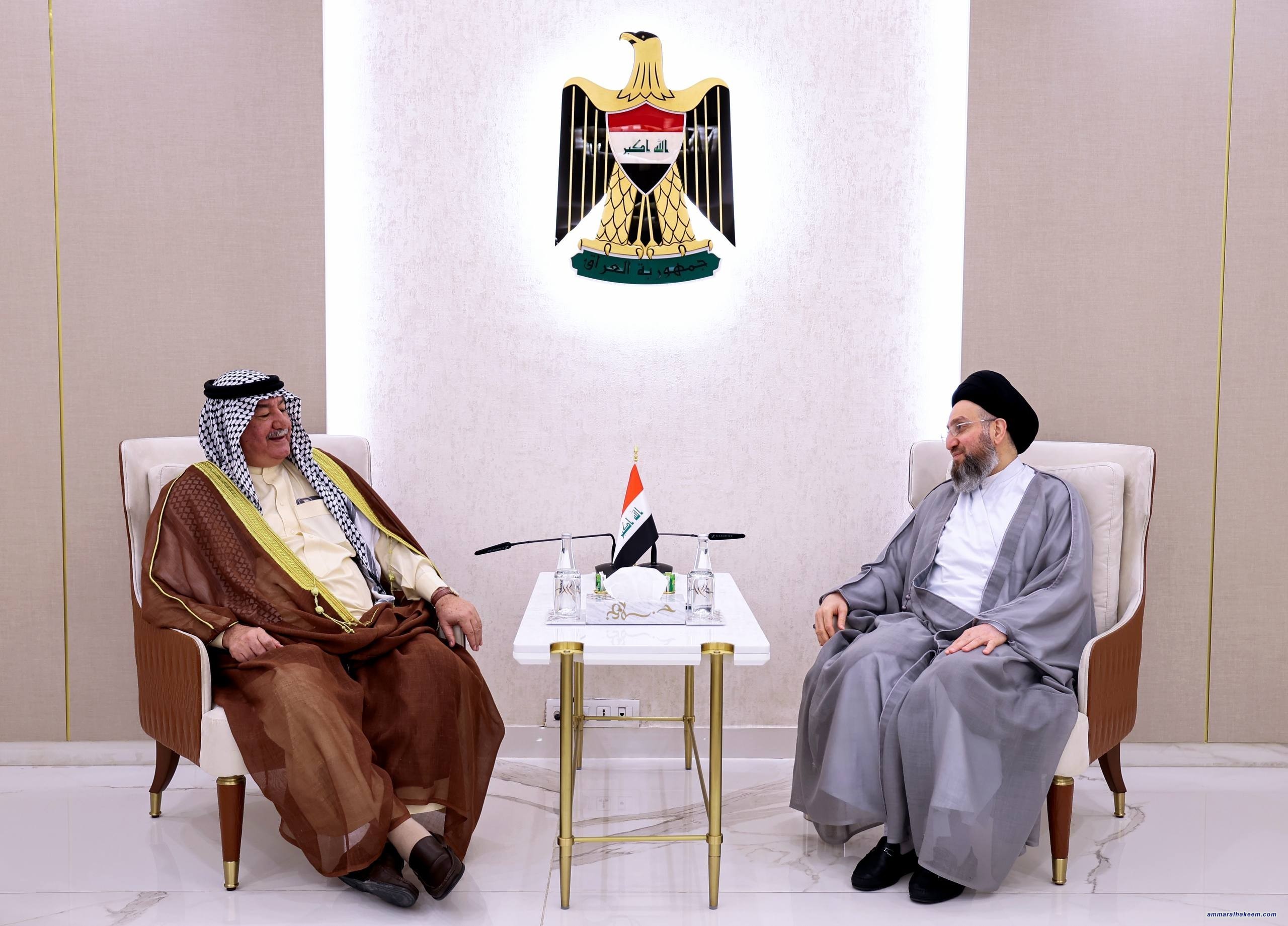 السيد الحكيم يدعو إلى استثمار الإمكانات الزراعية والصناعية والنفطية في ديالى