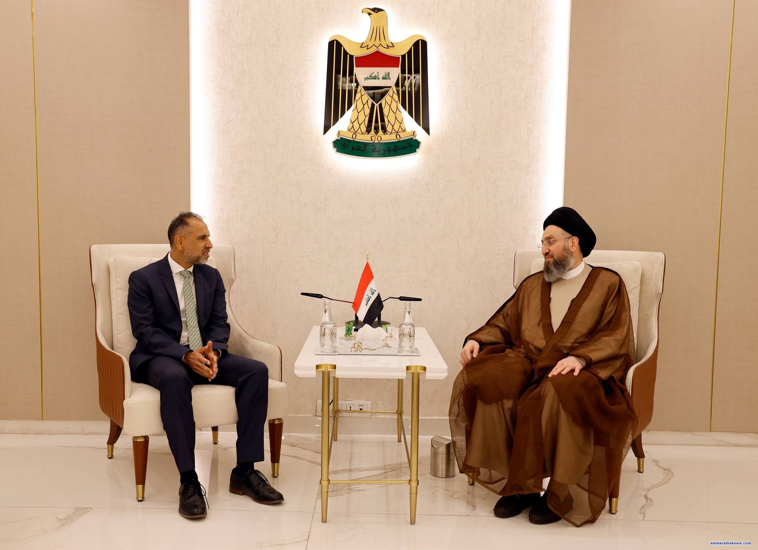 السيد الحكيم: خفض التصعيد واستعادة الاستقرار ضرورة للعراق والمنطقة