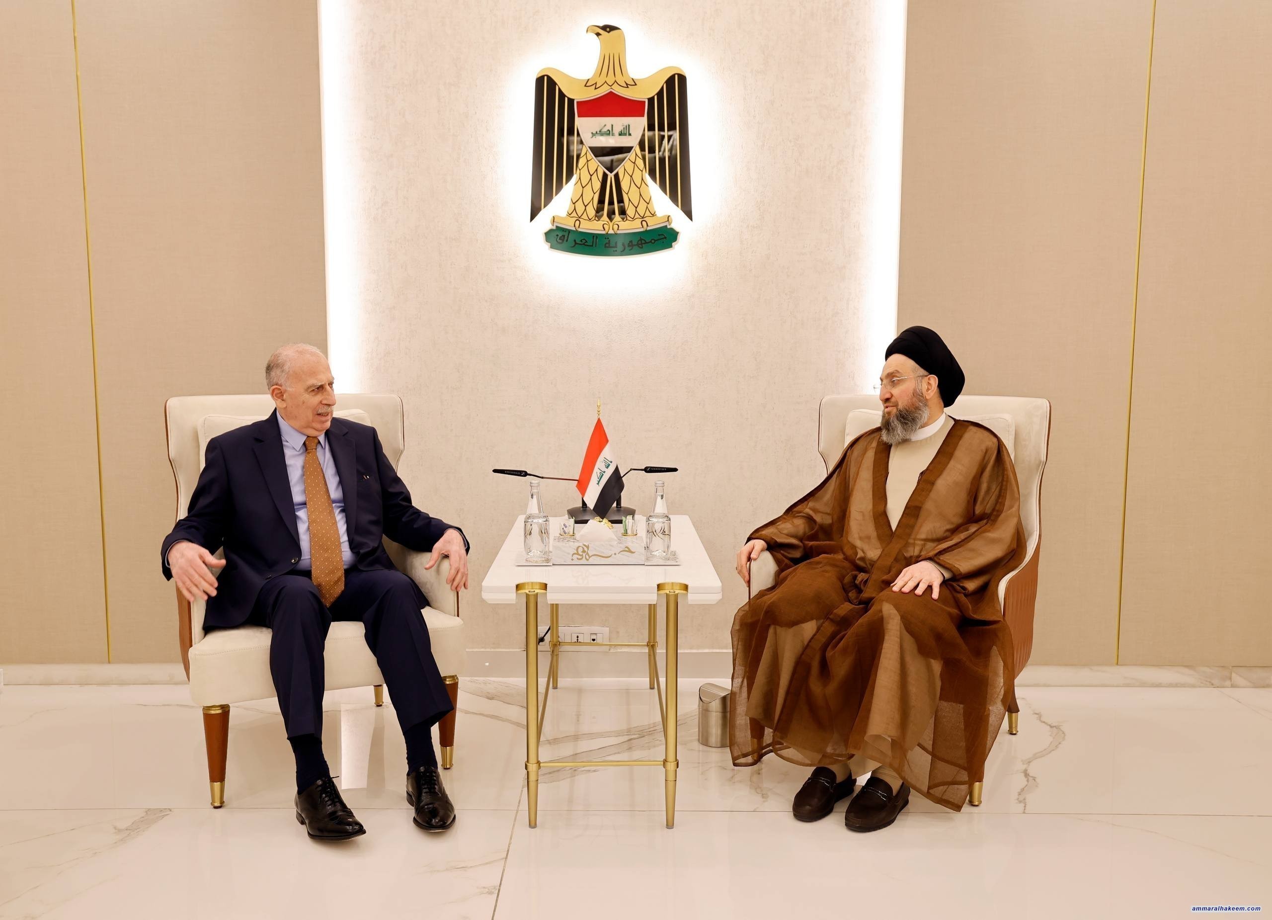 السيد الحكيم: المرحلة المقبلة تتطلب التواصل والتكاتف ورص الصفوف لمواجهة التحديات