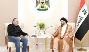 Sayyid Al-Hakeem meets Aras Habeeb, stresses to maintain Iraq’s sustainable stability