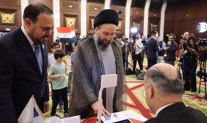 السيد الحكيم يدعو العراقيين لمشاركة واسعة ويؤكد: أصوات الشعب أمانة تاريخية