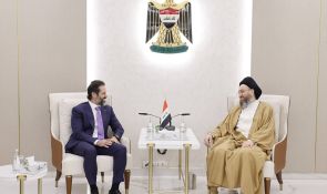 Sayyid Al-Hakeem Receives Qubad Talabani to Discuss Political Updates, National Challenges
