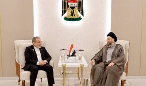 السيد الحكيم يدعو إلى وقف التصعيد والحوار ويحذر من تحركات داعش