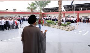 السيد الحكيم يدعو الطلبة إلى تطوير الذات وتنظيم الوقت وتسخير التكنولوجيا لخدمة العلم