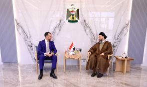 السيد الحكيم يؤكد للسفير الإيطالي أهمية الشراكة مع روما ودعم حكومة الكفاءات والانفتاح الاقتصادي