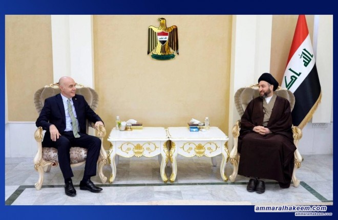Sayyid Al-Hakeem discusses political developments with Turkish Ambassador