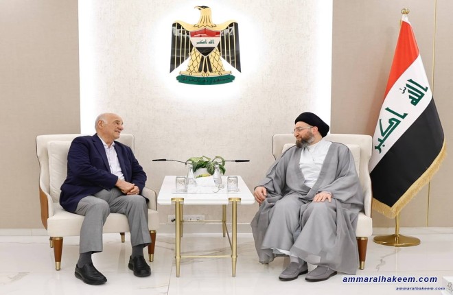 Sayyid Al-Hakeem meets Water Resources Minister, and advocates for provincial water allocations