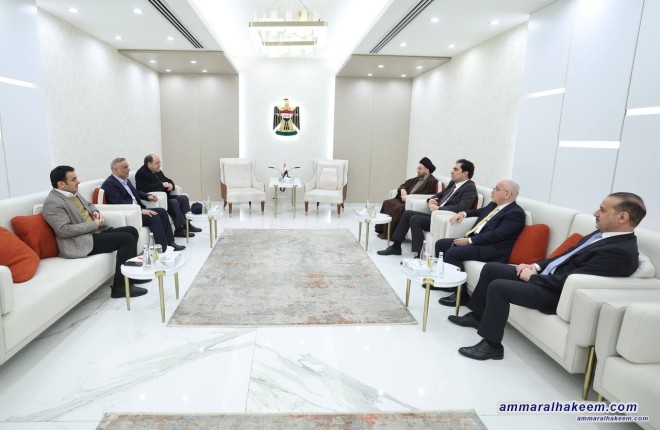 Sayyid Al-Hakeem Meets State of Law Coalition Head, Discusses Important National Agends