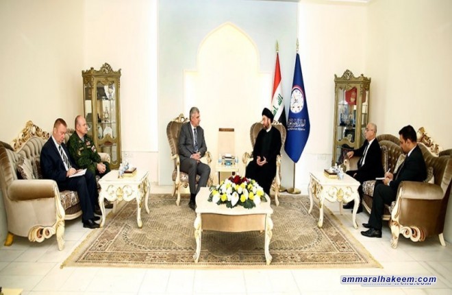 Sayyid Ammar al-Hakim to Russian ambassador .. Iraq's unity is a cornerstone for the peace and stability of the region
